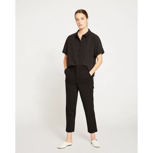 Universal Standard Cigarette Ponte Pant in Black Size 3XS / 2-4 Work Dress Pant